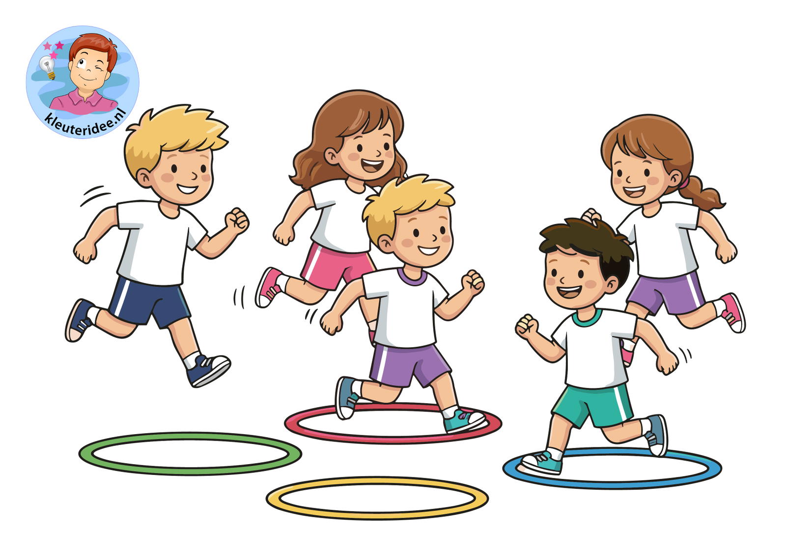 gymles voor kleuters met hoepels 6 kleuteridee